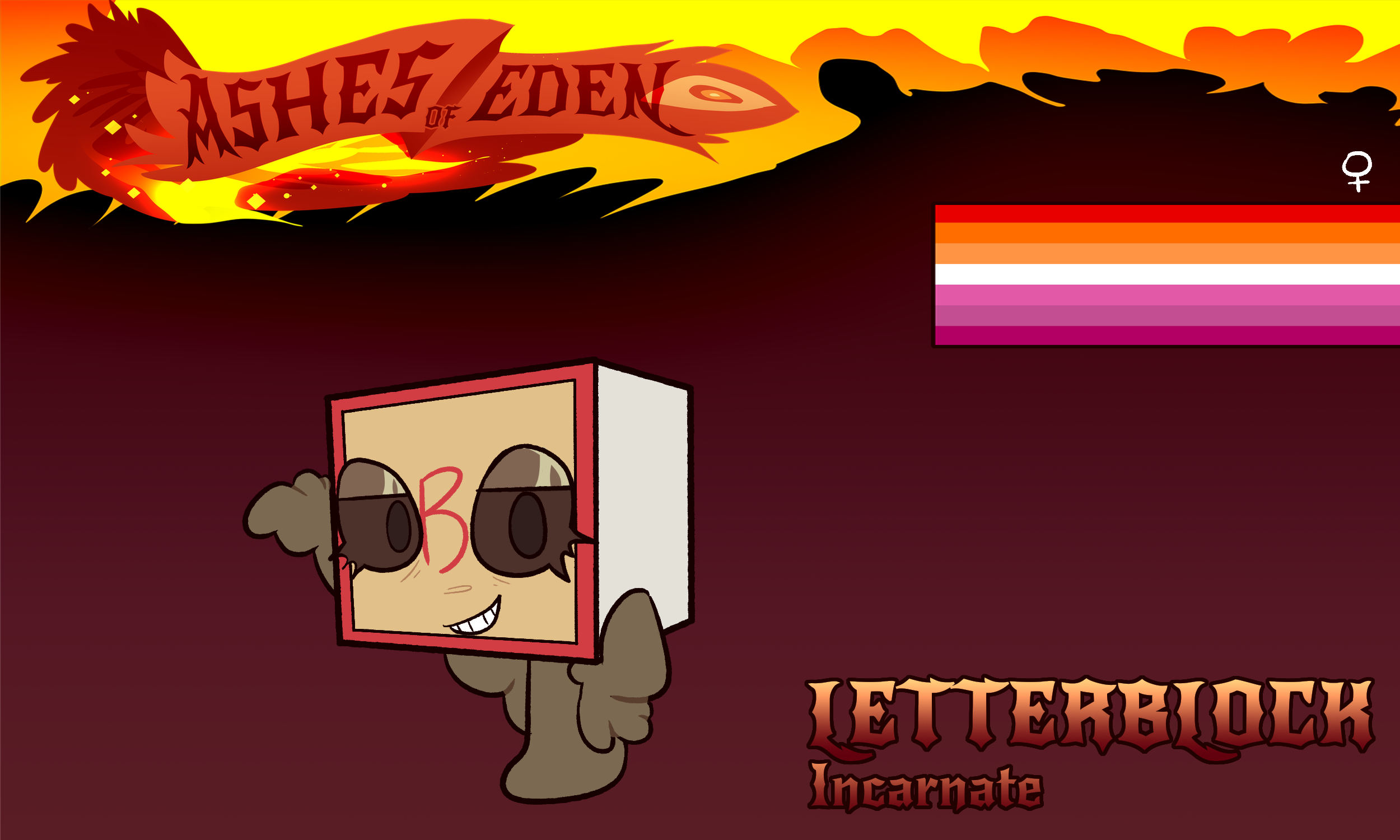Letter Block - Incarnate